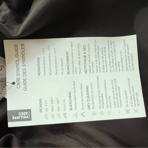 Adec Phillipe Adec Blazer Dark Brown Single Button Size 10 - Picture 6 of 9